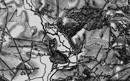 Old map of Stanbridge in 1895