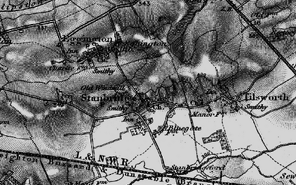 Old map of Stanbridge in 1896