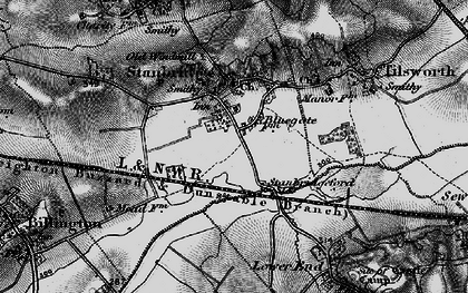 Old map of Stanbridgeford in 1896