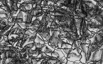 Old map of Standen Street in 1895