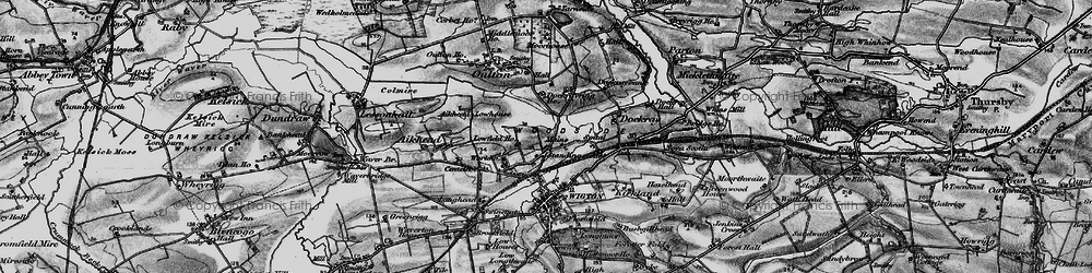 Old map of Standingstone in 1897