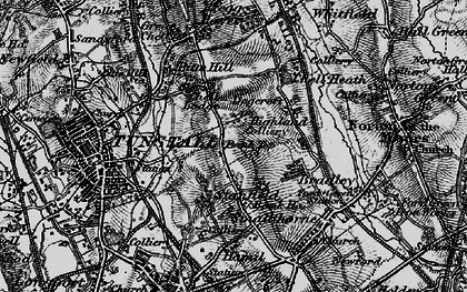 Old map of Stanfield in 1897