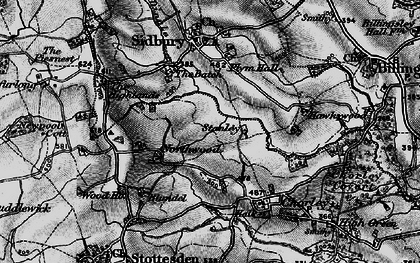Old map of Stanley in 1899