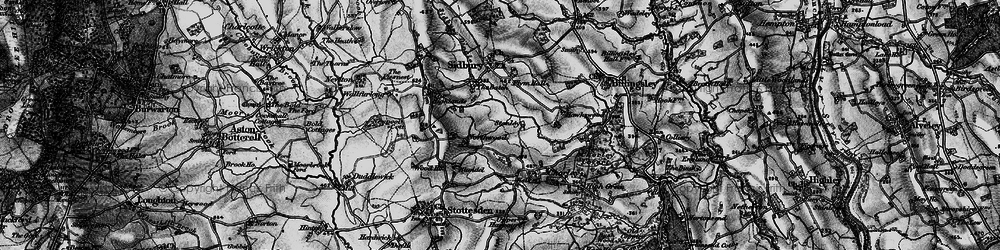 Old map of Stanley in 1899