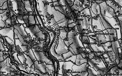 Old map of Severn Valley Country Park in 1899