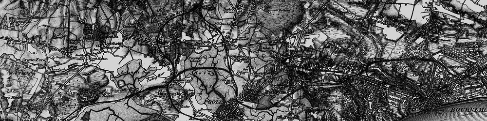 Old map of Stanley Green in 1895