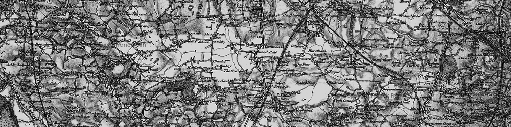 Old map of Stanley Green in 1896