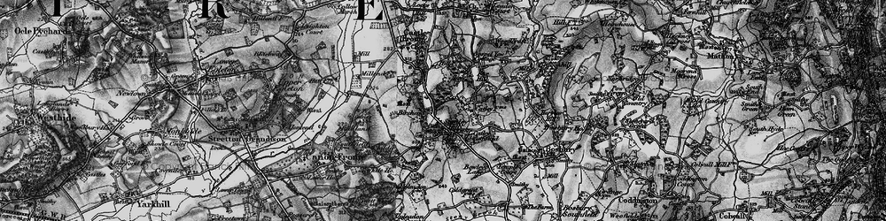 Old map of Stanley Hill in 1898