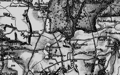 Old map of Stanlow in 1899