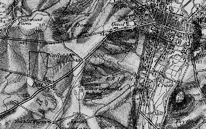 Old map of Stanmore in 1895