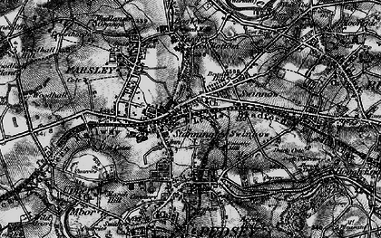 Old map of Stanningley in 1898