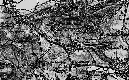 Old map of Stansbatch in 1899