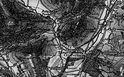 Old map of Stanton in 1896