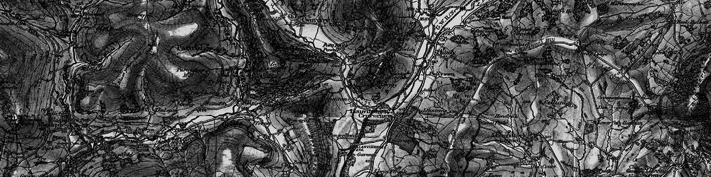 Old map of Stanton in 1896