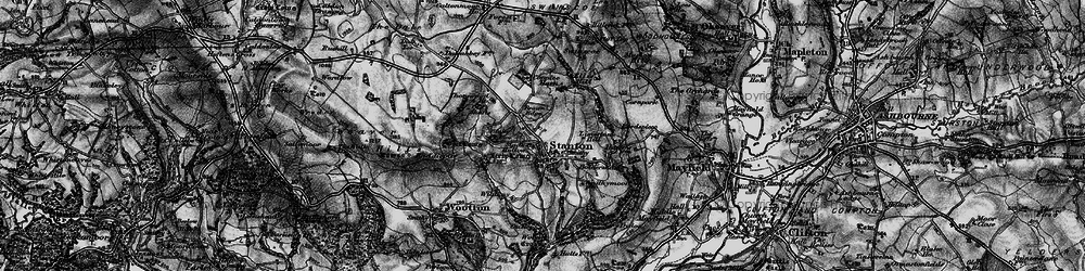 Old map of Blake Low in 1897
