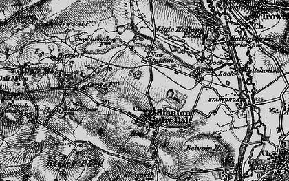 Old map of Stanton-by-Dale in 1895