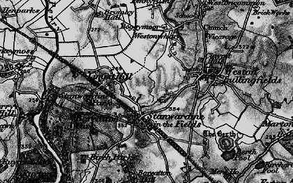 Old map of Stanwardine in the Fields in 1899