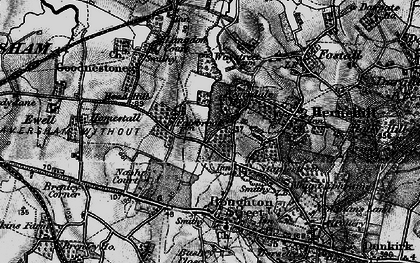 Old map of Staplestreet in 1895