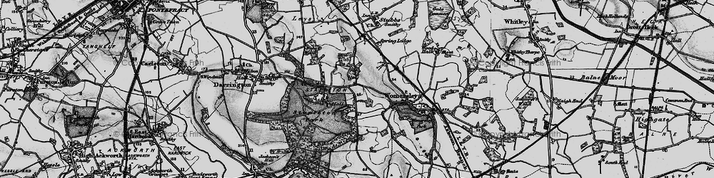 Old map of Stapleton in 1895