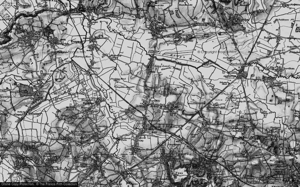 Old Map of Stapleton, 1898 in 1898