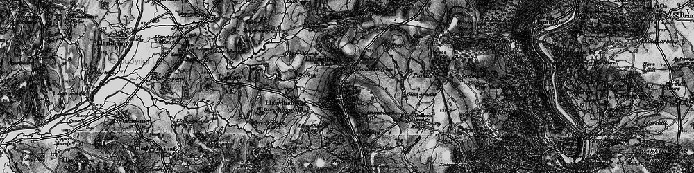 Old map of Star Hill in 1897