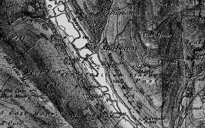Old map of Starbotton in 1897