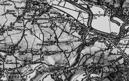 Old map of Stargate in 1898
