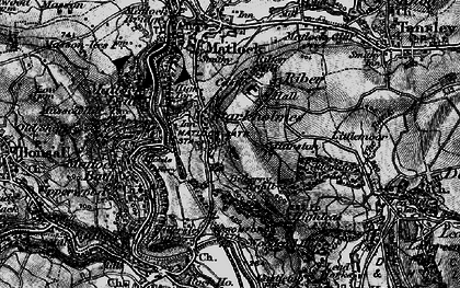 Old map of Starkholmes in 1896