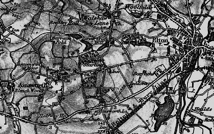 Old map of Starling in 1896