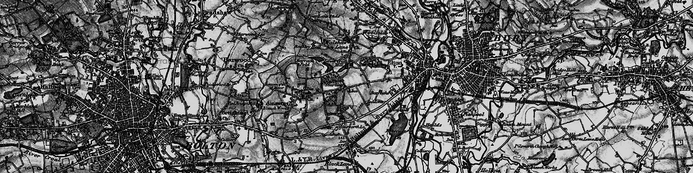 Old map of Starling in 1896