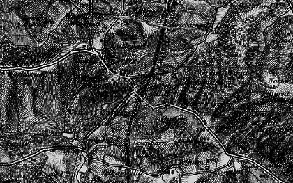 Old map of Starr's Green in 1895