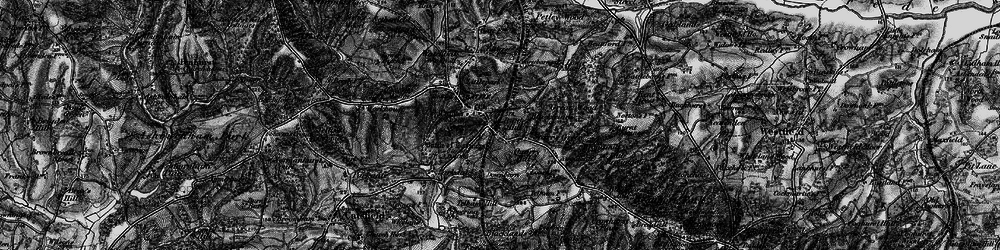 Old map of Starr's Green in 1895
