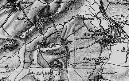 Old map of Startley in 1898