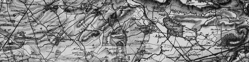 Old map of Startley in 1898