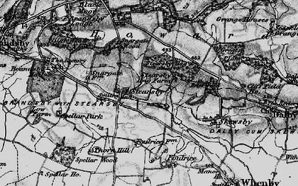 Old map of Brandsby Lodge in 1898