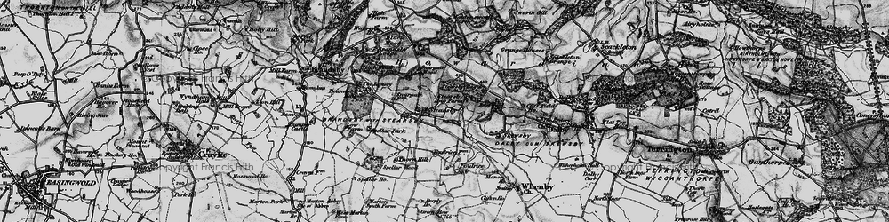 Old map of Stearsby in 1898