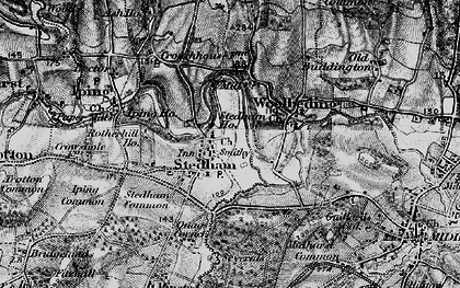 Old map of Stedham in 1895