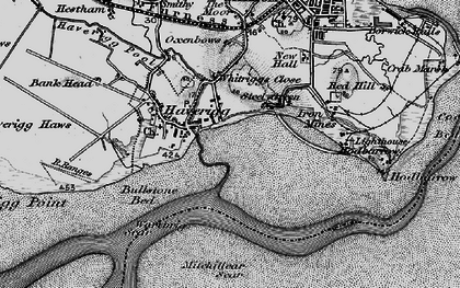 Old map of Steel Green in 1897