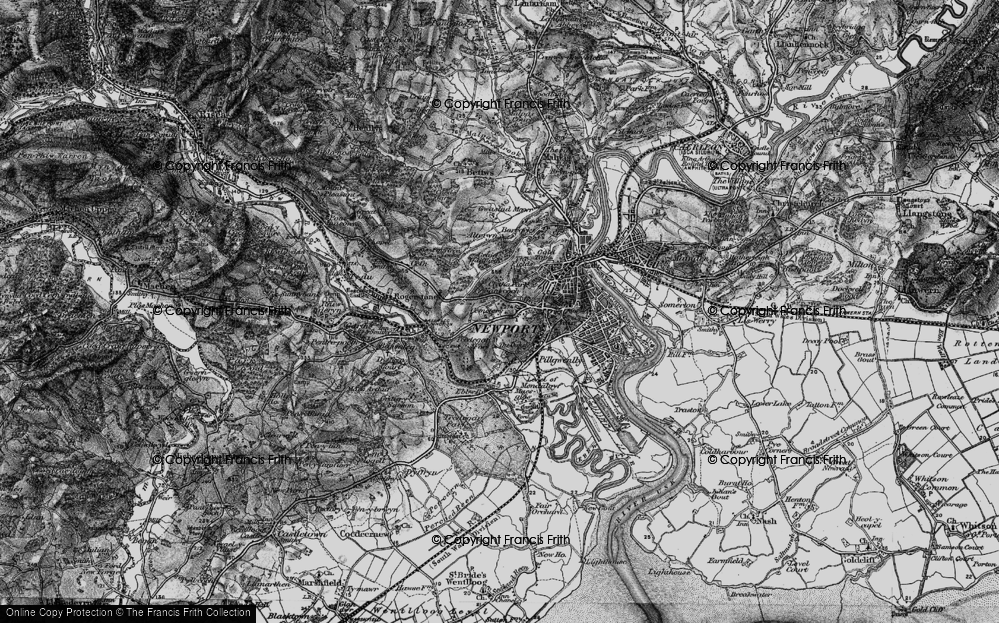 Old Map of Stelvio, 1897 in 1897