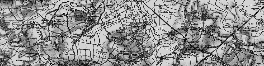 Old map of Stembridge in 1898