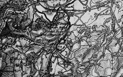 Old map of Stepaside in 1899