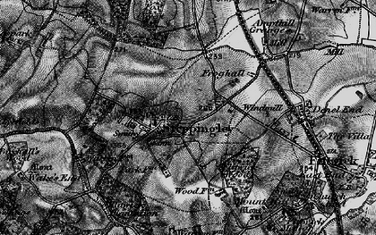 Old map of Steppingley in 1896