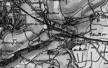 Old map of Stert in 1898