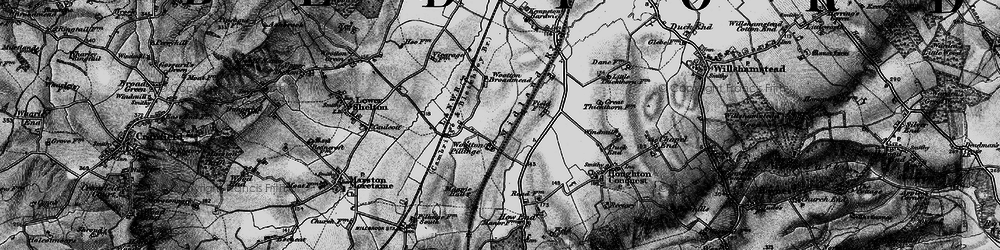 Old map of Stewartby in 1896