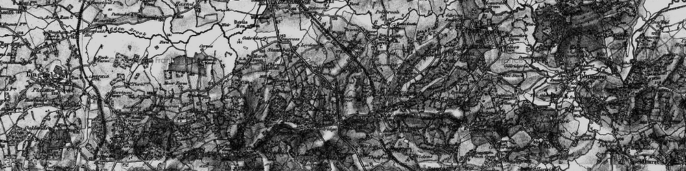 Old map of Stick Hill in 1895