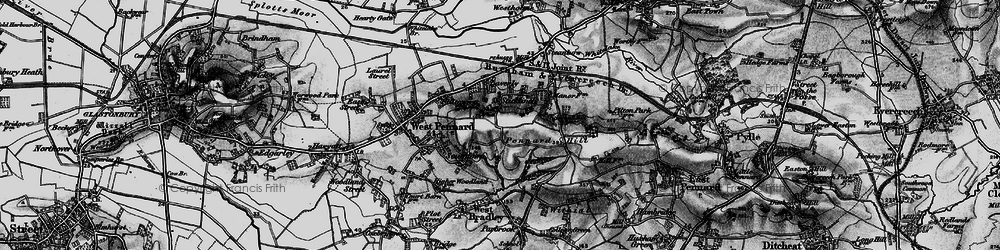Old map of Sticklinch in 1898