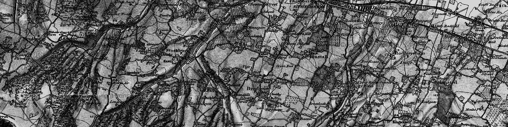Old map of Stiff Street in 1895