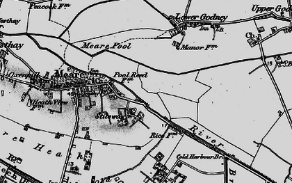 Old map of Stileway in 1898