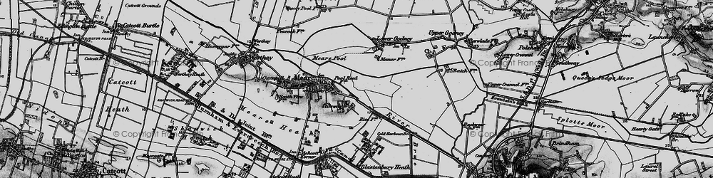 Old map of Stileway in 1898