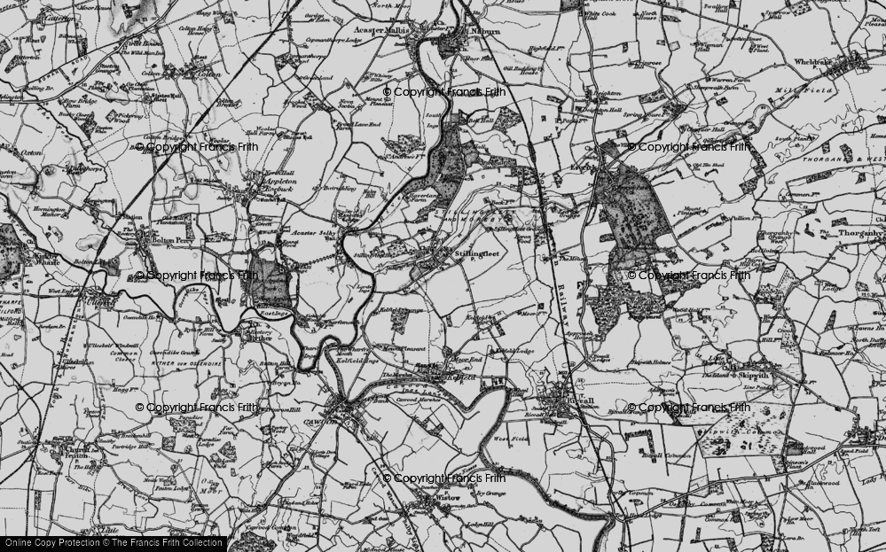 Old Map of Stillingfleet, 1898 in 1898